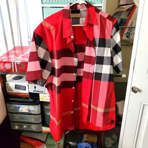 Short sleeve Burberry shirt